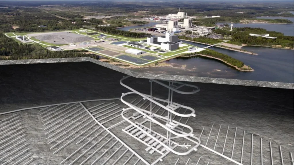 Futuro depósito geológico nuclear en Suecia