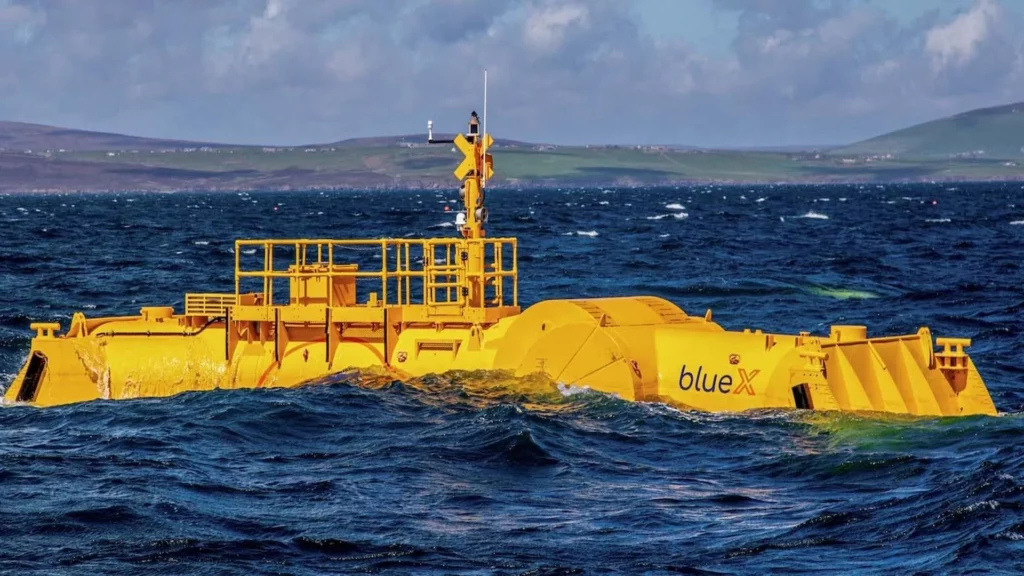 Convertidor de energía de las olas regresa a la costa