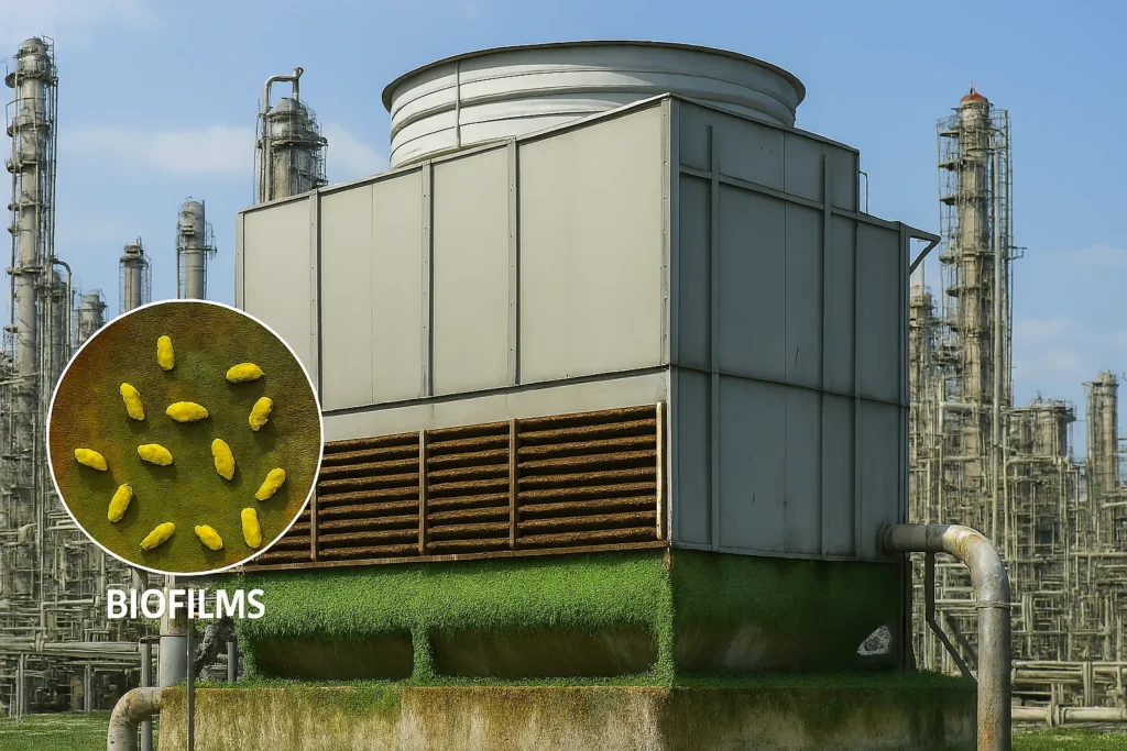 Corrosion in industrial cooling systems: mechanisms and control