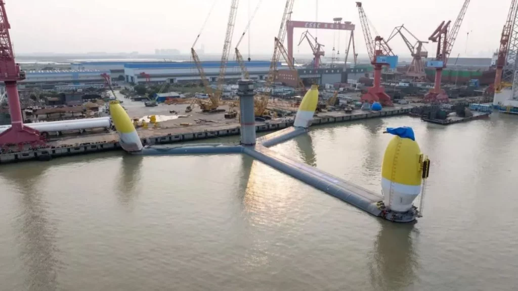 la plataforma de energía eólica flotante más grande