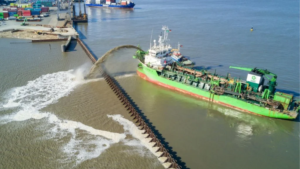 Terminal eólica en Alemania