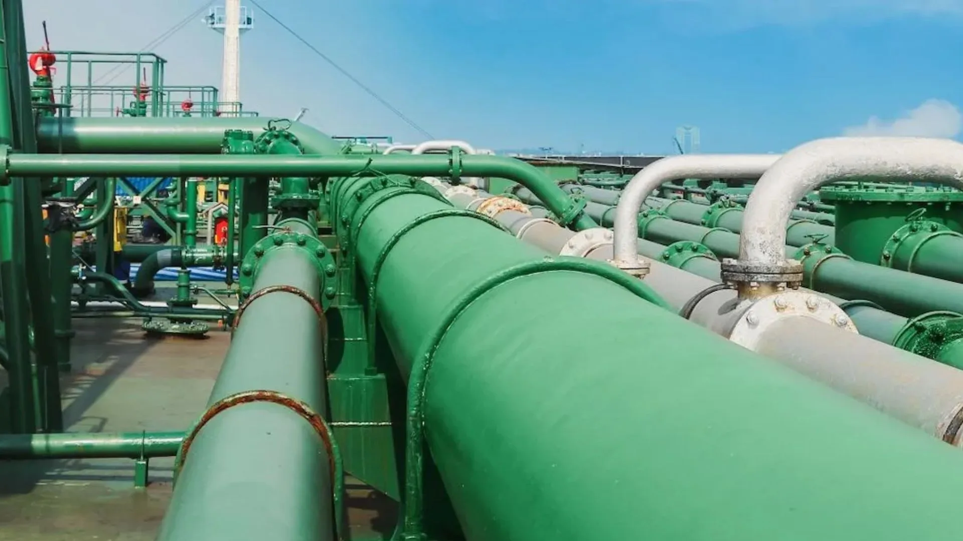 Tuberías de hidrógeno submarinas