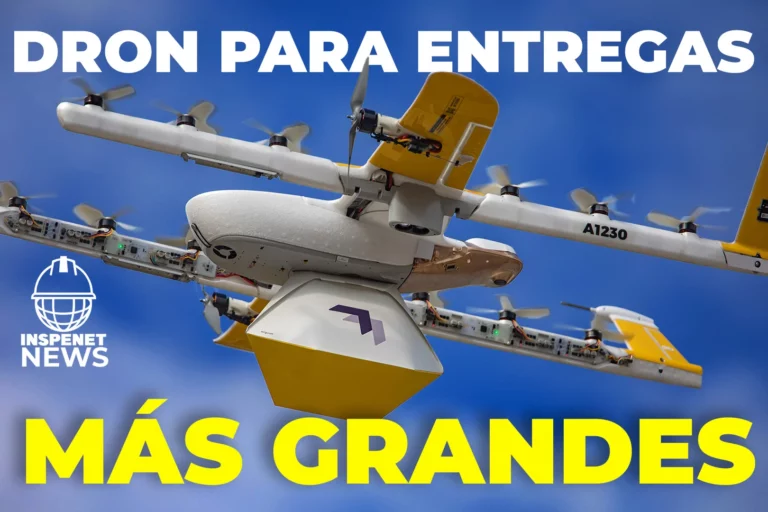 Descubre el dron gigante de Wing