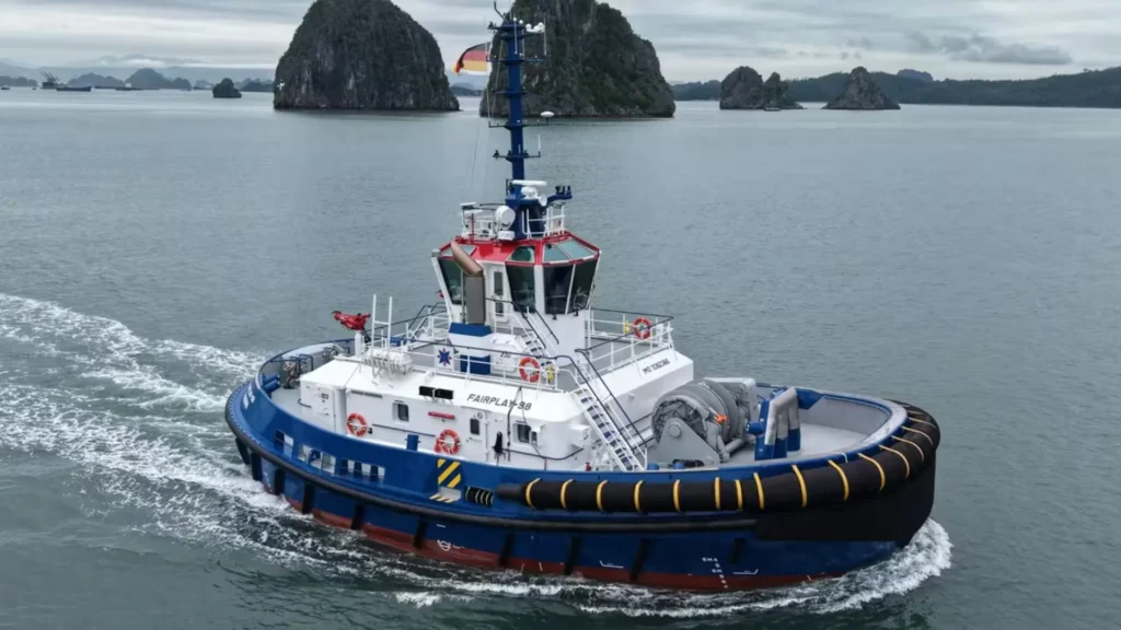 Damen entrega 3 nuevos remolcadores a Fairplay