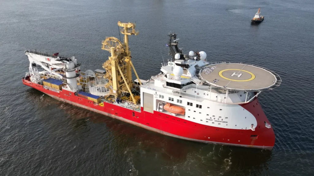 DeepOcean agregó el Orient Adventurer a su flota