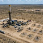 Delaware Basin drilling operations by Battalion Oil at Monument Draw