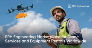 SPH Engineering lanza Marketplace para servicios con drones industriales
