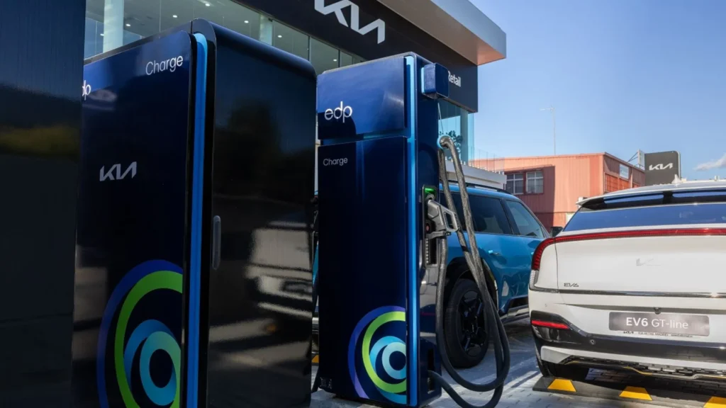 EDP y Kia impulsarán el uso del cargador ultrarápido de 350 kW