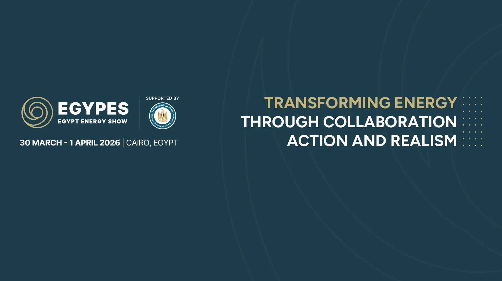 EGYPES 2026 en El Cairo: Egypt Energy Show del 03/30/2026 al 04/01/2026