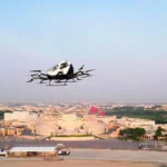 EHang EH216-S completa vuelos urbanos autónomos