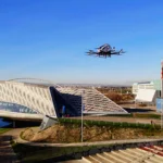 EHang realiza vuelos eVTOL sin piloto en Zaragoza