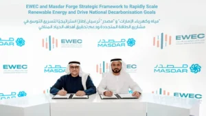 EWEC and Masdar Accelerate Renewable Deployment with Over 30 GW Solar and 8 GW in Batteries