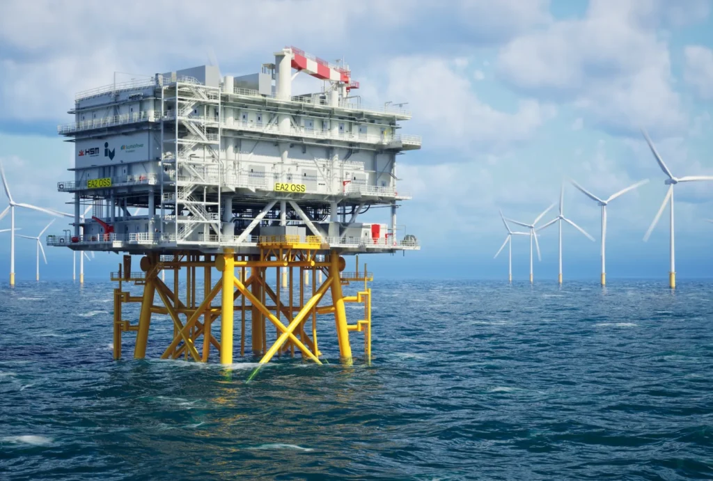 Smulders HSM inicia la subestación offshore de East Anglia TWO.