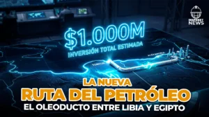 Egipto y Libia negocian oleoducto de más de $1.000 millones