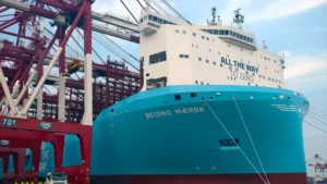 El nuevo gigante dual-fuel de Maersk entra en servicio