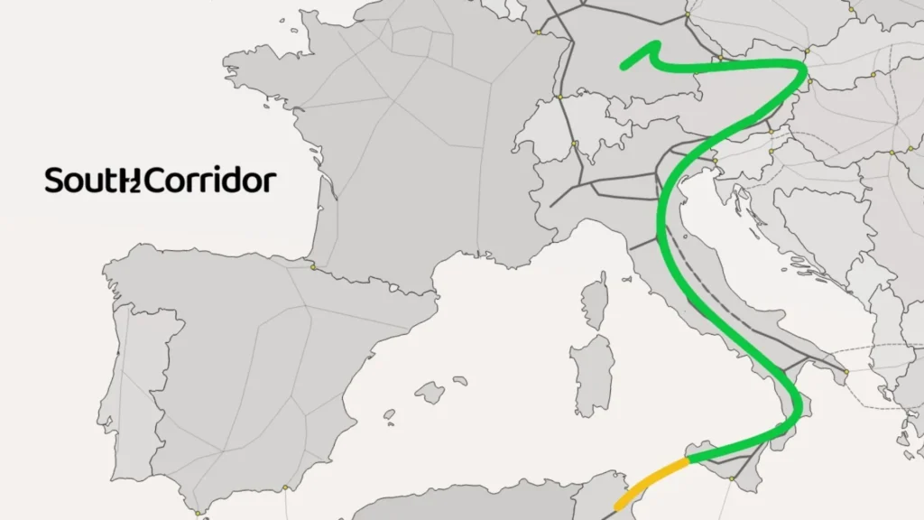 El Corredor SouthH2, un proyecto de conexión Europea