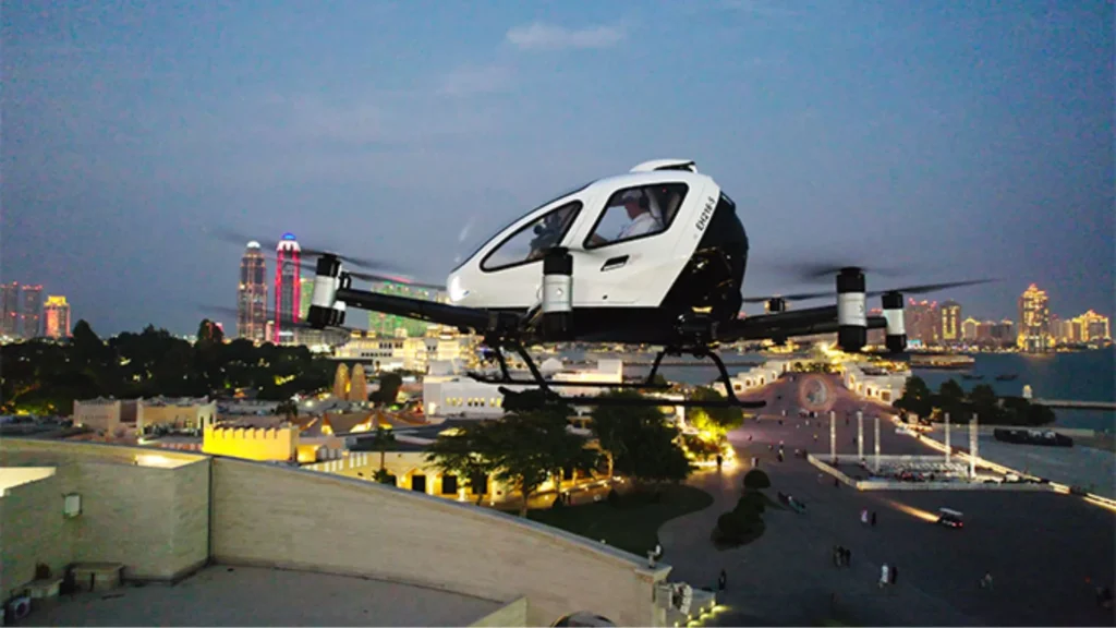 El EH216-S realiza vuelos en Qatar