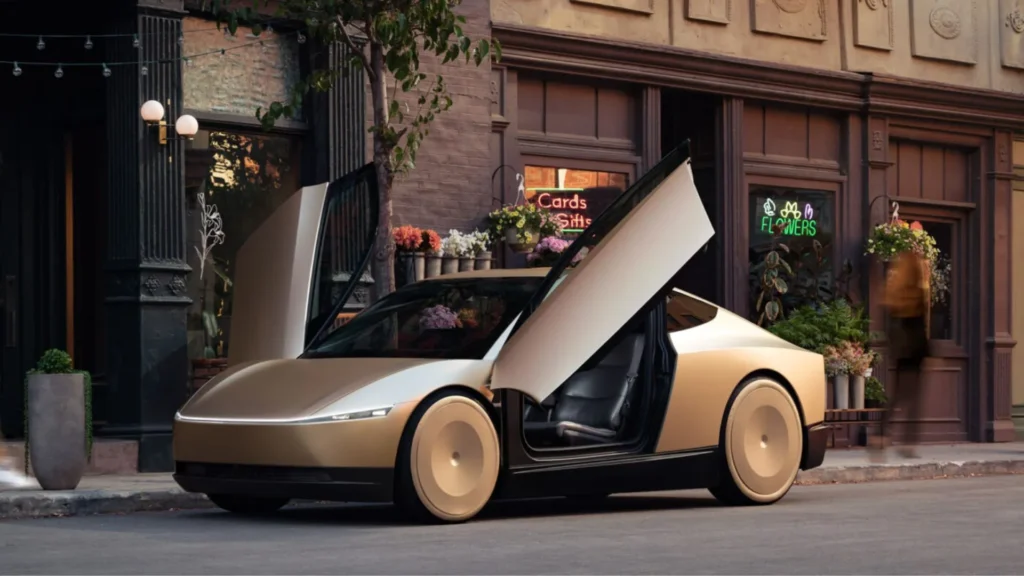 El vehículo Tesla Cybercab llega a Europa