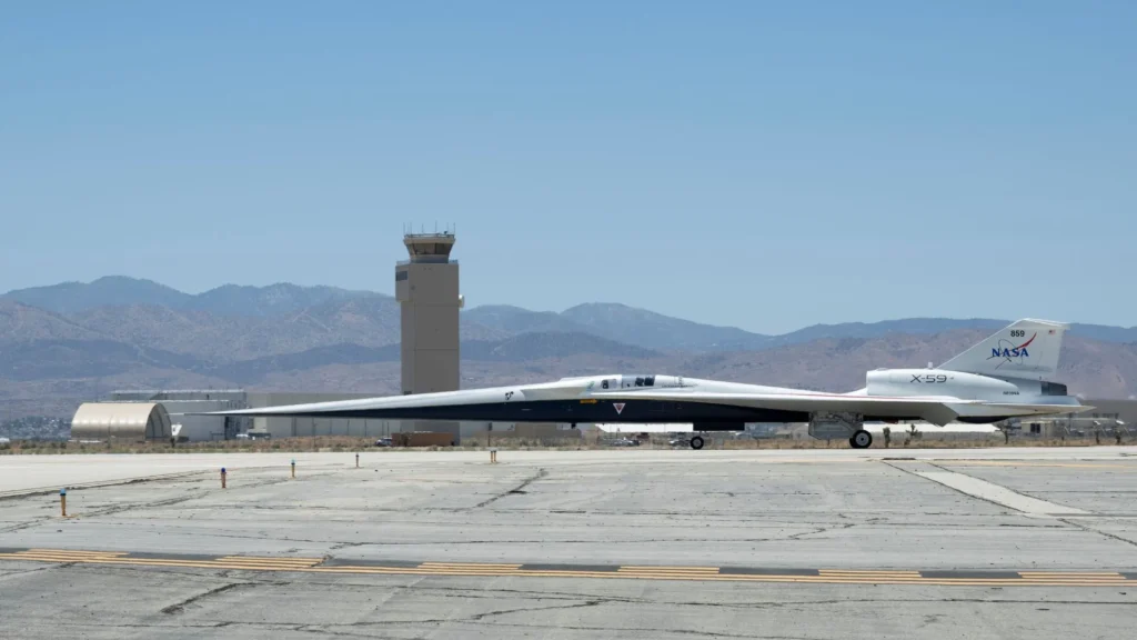 El X-59 de la NASA completa prueba