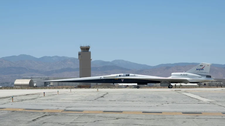 El X-59 de la NASA completa prueba