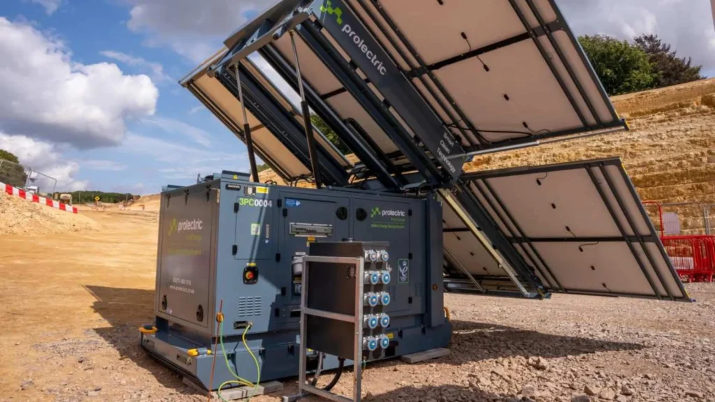 ProCharge reduces diesel use with three-phase solar power for large projects