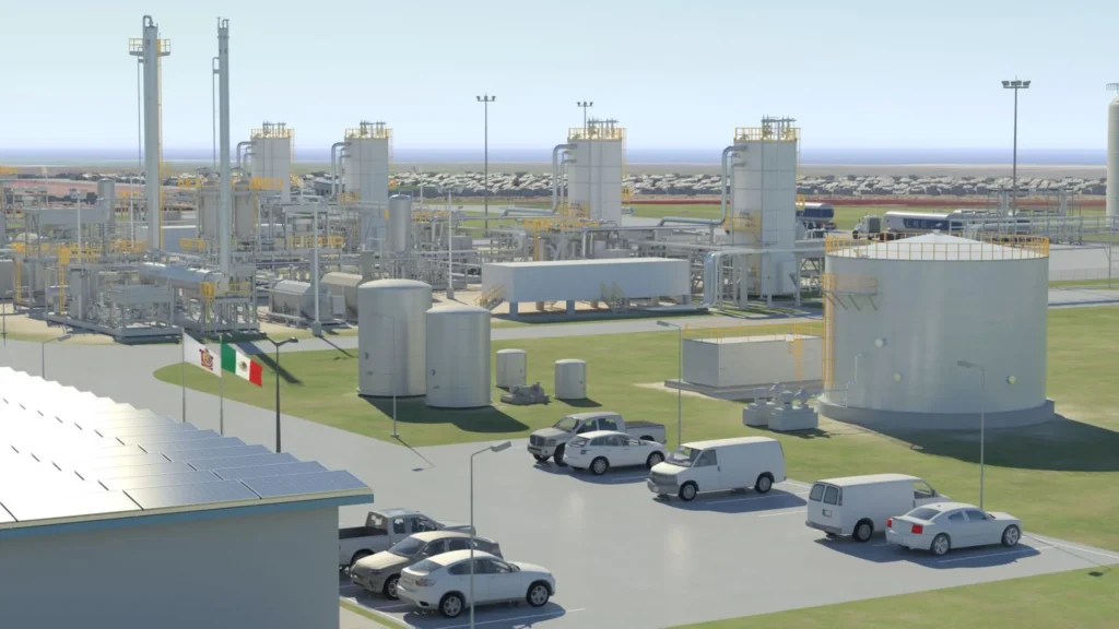 La nueva terminal de GNL en México