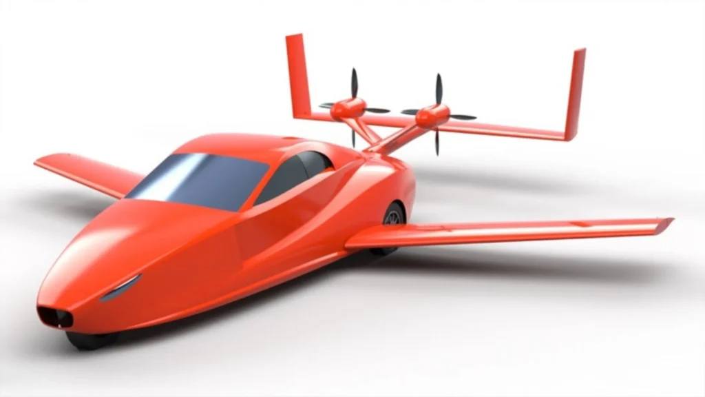 El auto volador Switchblade de