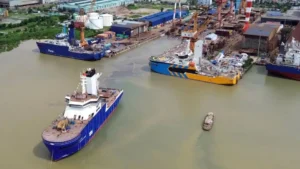 Damen bota el segundo buque TSS Challenger adaptado al sector eólico marino de Taiwán