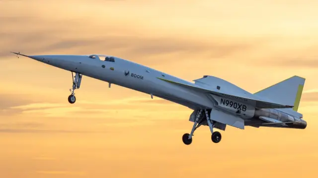 El avión supersónico XB-1 superó su primer vuelo de prueba