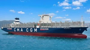 El CMA CGM Osmium inicia operaciones