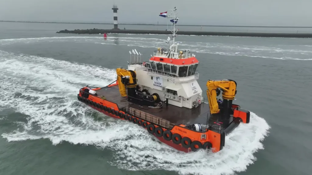 Damen Shipyards Group Delivers Multi Cat 3113 C-Trojan to Leask Marine