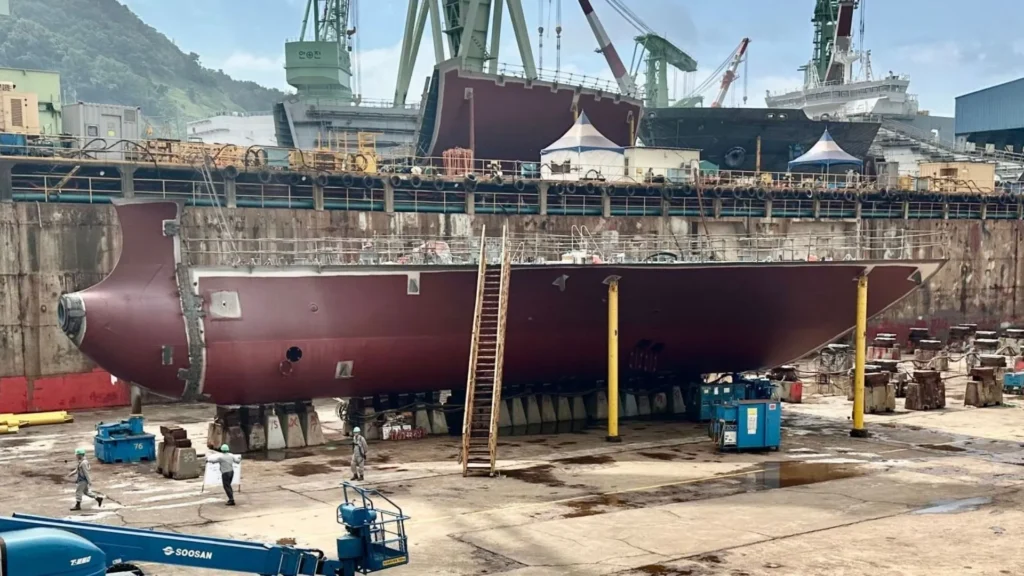 El buque de transporte propulsado por GLP y amoníaco por EXMAR
