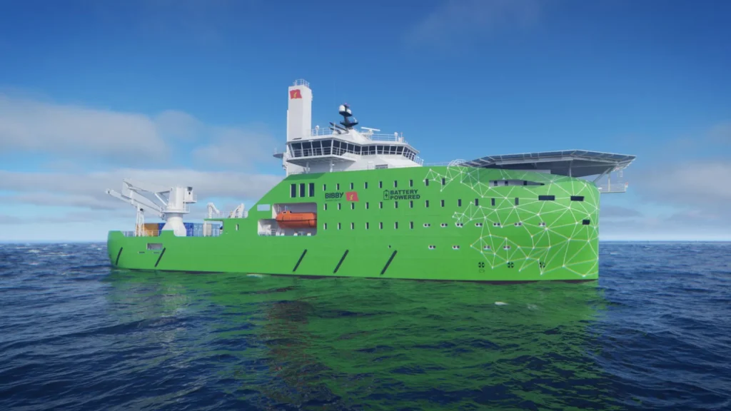 La construcción del buque eCSOV de Bibby Marine para el astillero español Armon