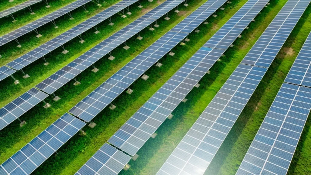 La construcción del complejo solar Janaúba