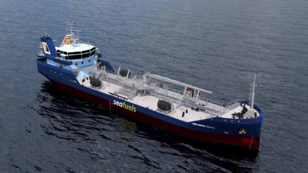 El contrato internacional del puerto de Auckland de Seasfuels