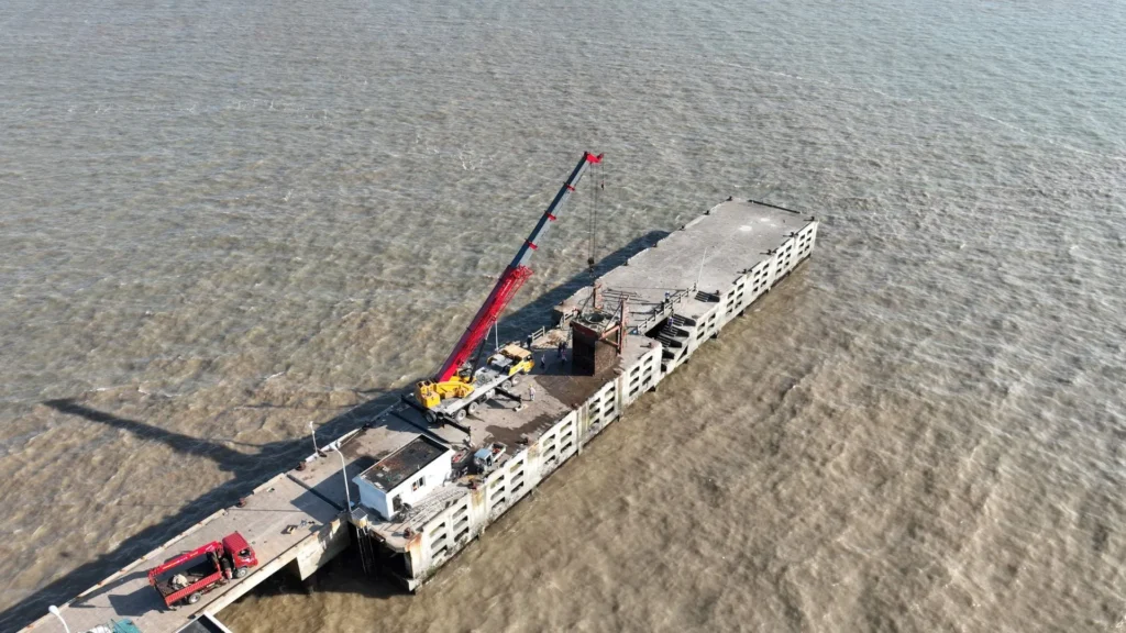 El convertidor de energía undimotriz Drakoo concluyó pruebas en el mar de Shengsi