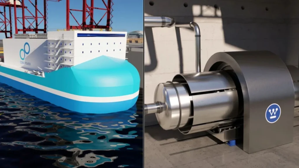 El desarrollo del microrreactor eVinci de Westinghouse y CORE POWER