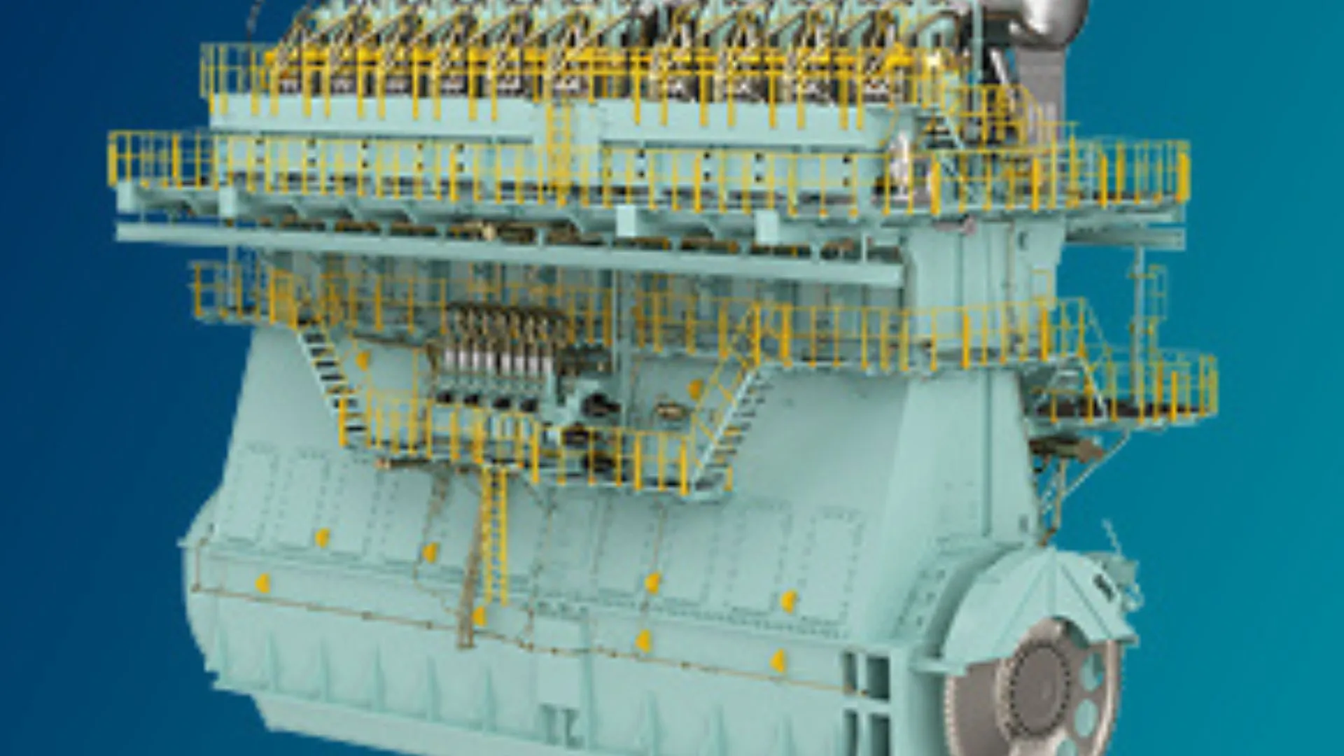 El desarrollo del motor de GNL dual para grandes buques