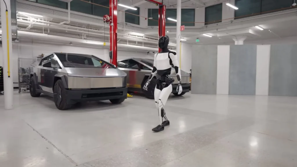 Los robots humanoides de Tesla