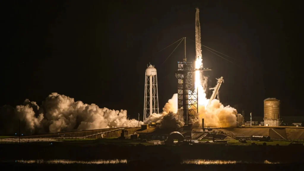 El despegue de la misión Polaris Dawn