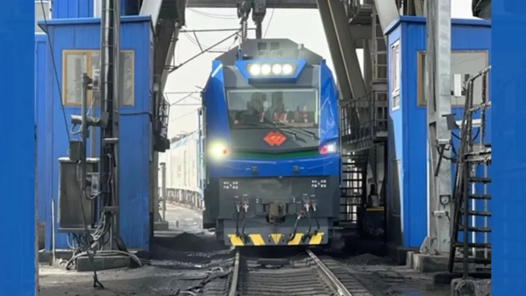 El desplazamiento de locomotora de hidrógeno