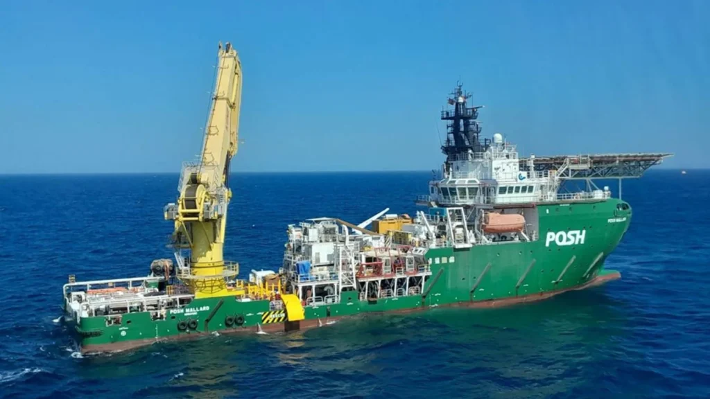 El buque POSH Mallard inicia operaciones de buceo en el Golfo Arábigo