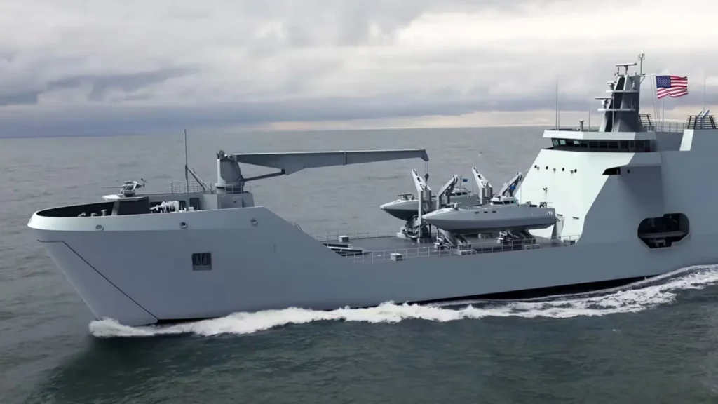 NAVSEA selects Damen LST 100 design to strengthen U.S. amphibious capability.