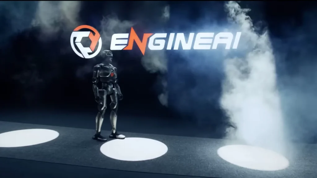 El diseño del robot humanoide de EngineAI