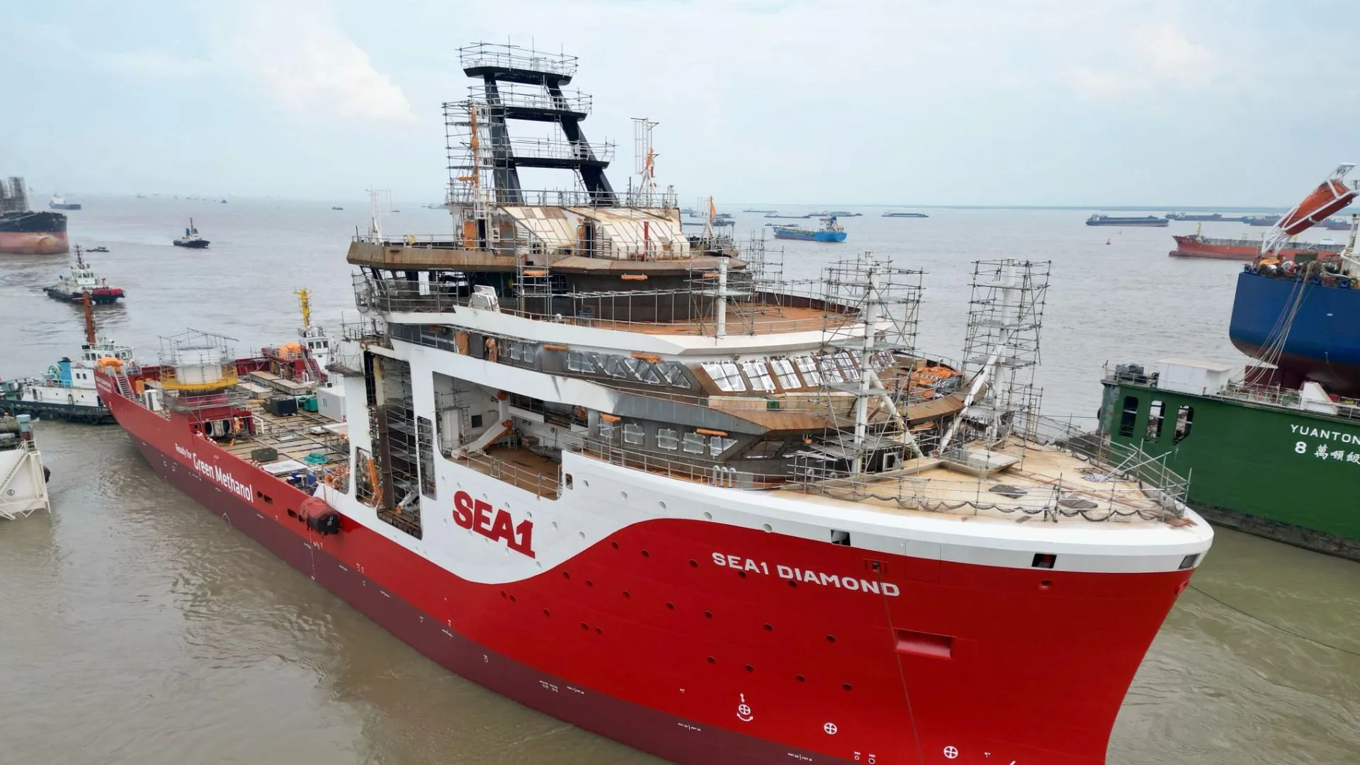 El diseño estructural del ST-245 del buque Sea1 Diamond