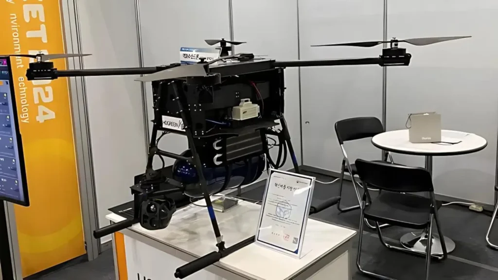 El nuevo dron propulsado por hidrógeno de Hogreen Air
