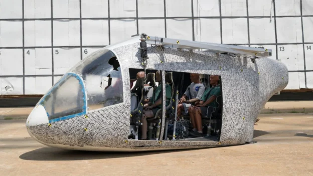 El ensayo y prueba de caída para la movilidad aérea del futuro por parte de la NASA