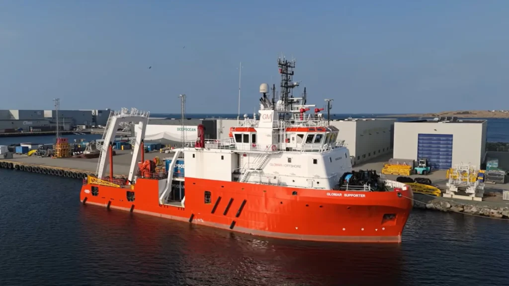 DeepOcean activa el buque Glomar Supporter tras mejoras técnicas