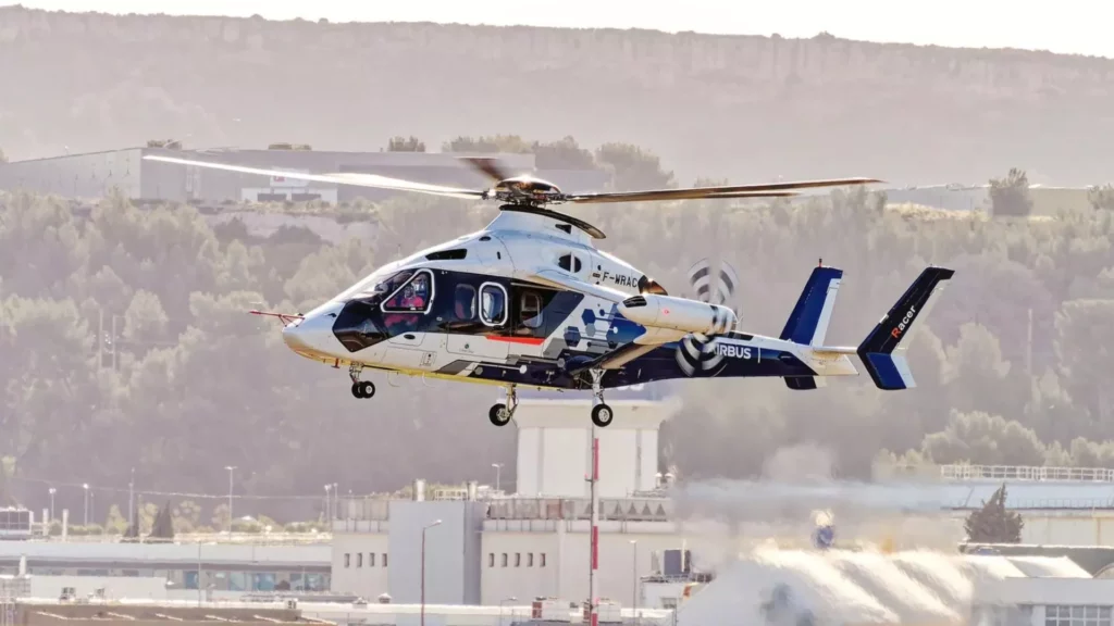El helicóptero Racer