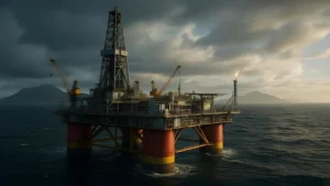 Plataforma flotante en alta mar diseñada para desafíos críticos de la ingeniería offshore moderna